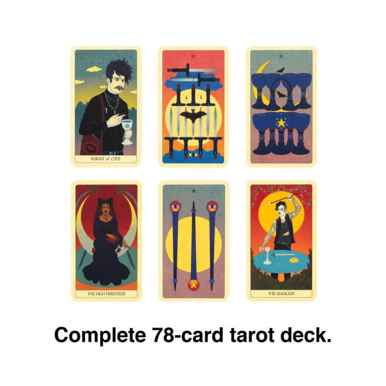 Abrams - Vente Cartes de tarot - Le Jeu de Tarot Gothique Moderne1