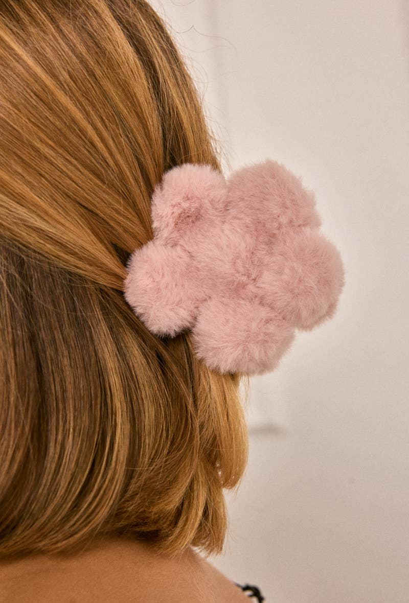 BYREN | ÉLINE L'ATELIER - Wholesale Hair Accessories Set - Women's - Faux fur hair clip YH205YJ2