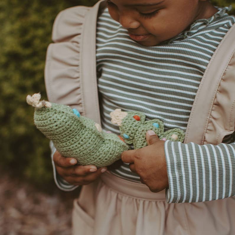 Pebble - Wholesale Handheld Rattle - Baby - Christmas Tree Rattle – Handmade Organic Cotton Baby Toy1