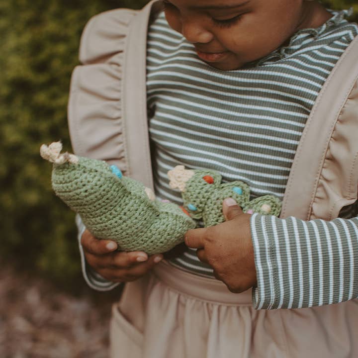 Pebble - Wholesale Handheld Rattle - Baby - Christmas Tree Rattle – Handmade Organic Cotton Baby Toy1