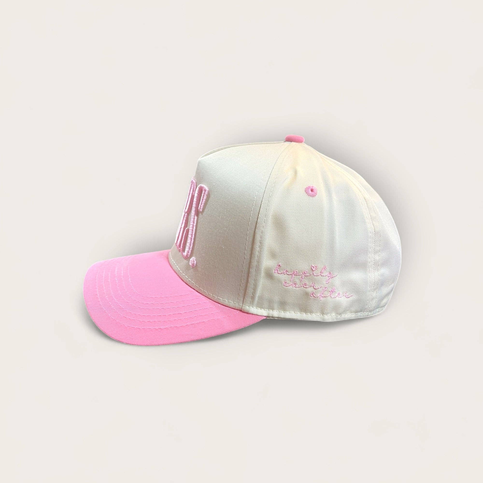 Happi Style - Vente Casquette de camionneur – femme - Casquette MRS Classic Trucker | Rose/Tan1