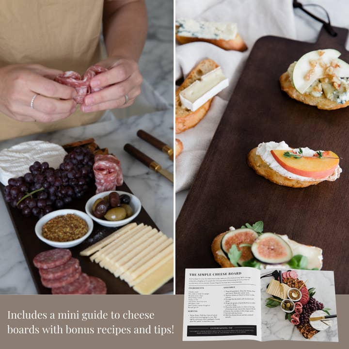 HOST at HOME by The Bamboo Abode - Wholesale Cheese Board - Cheese Board Set | Mother's Day Gift & Hostess Gift3