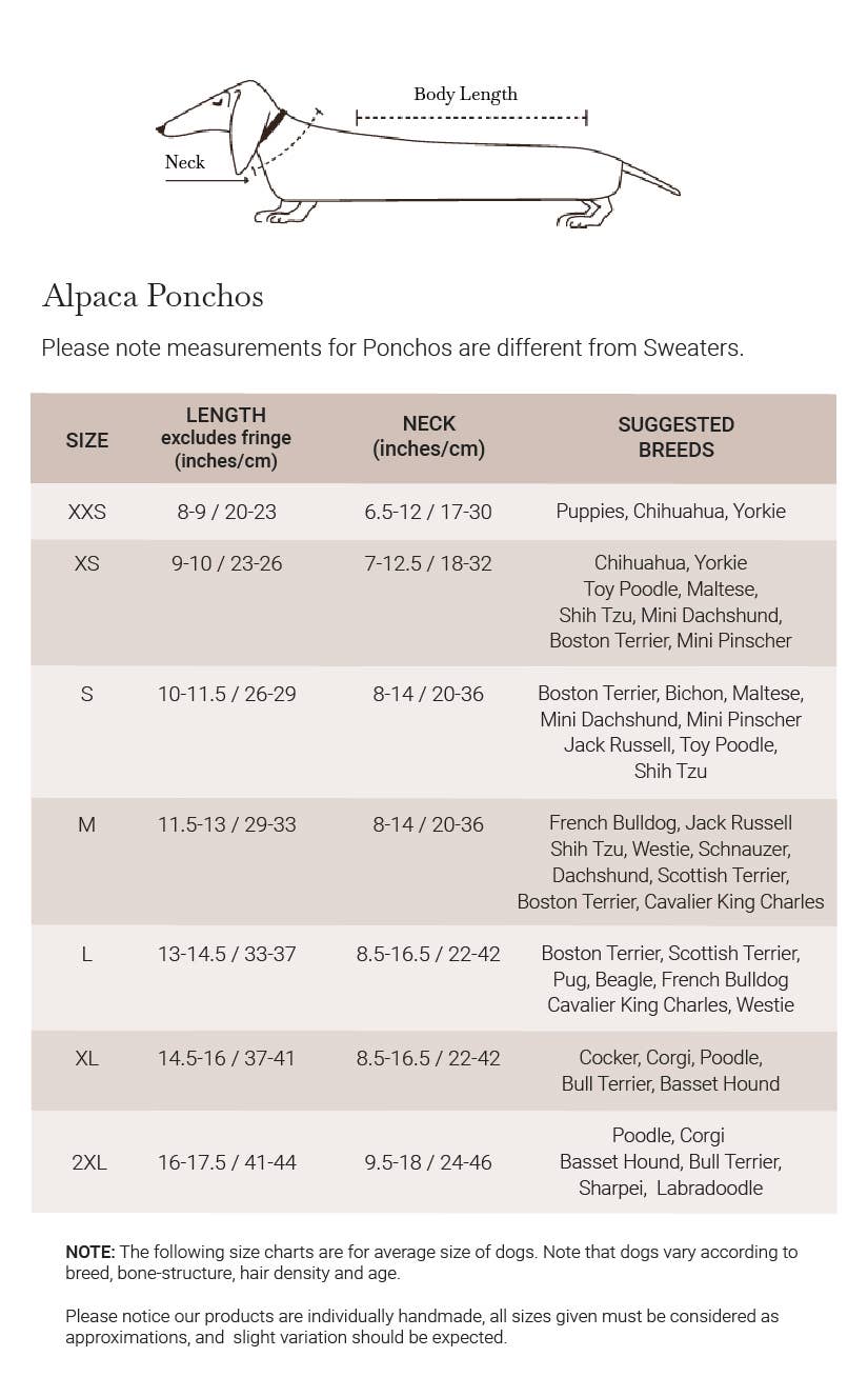 Alqo Wasi - Wholesale Pet Sweater - Dog - Woolly Winter Alpaca Dog Poncho7