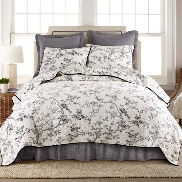 Levtex Home - Wholesale Bedskirt - Nina Hessian Dust Ruffle