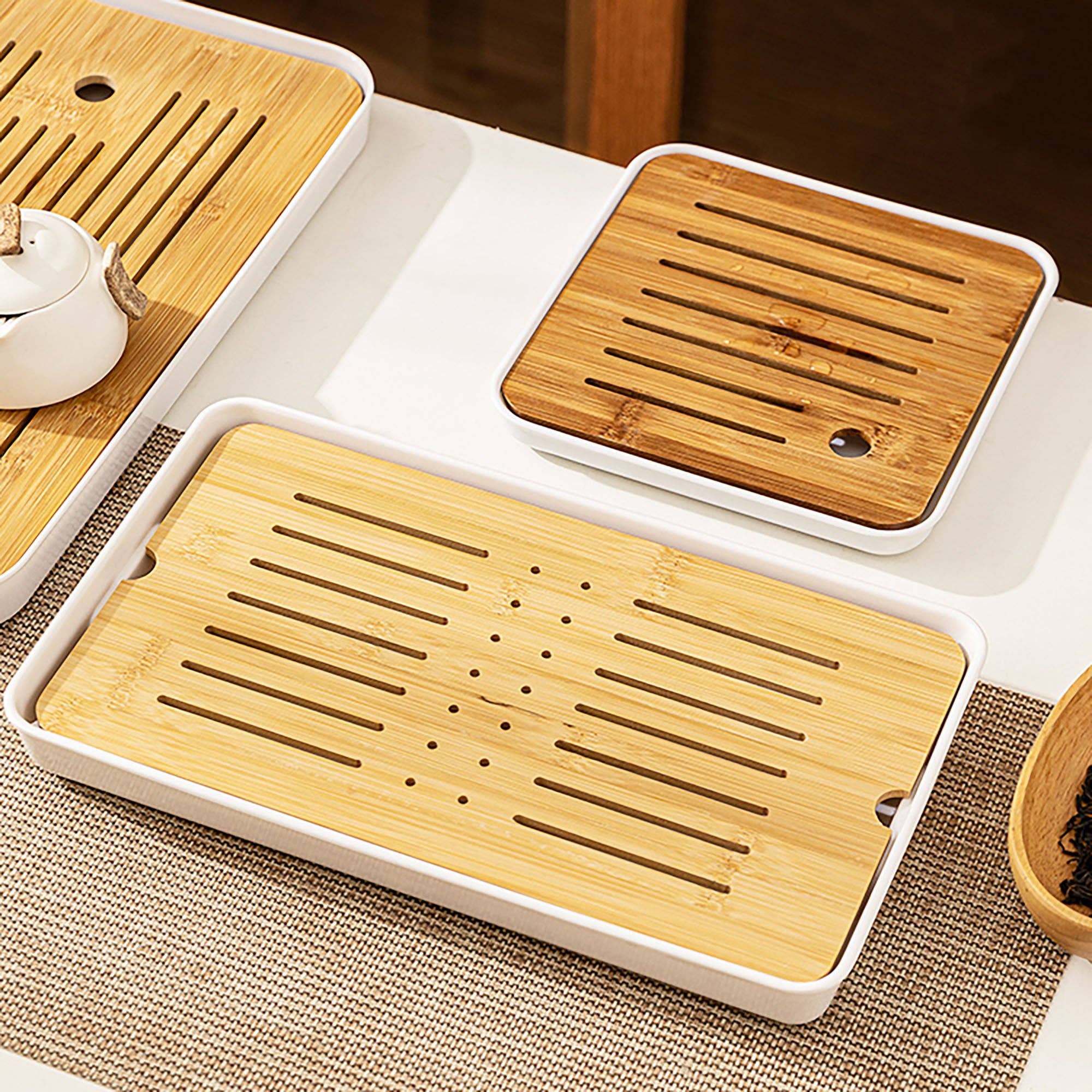MinoCraft - Wholesale Serving Tray - Bamboo tea tray11
