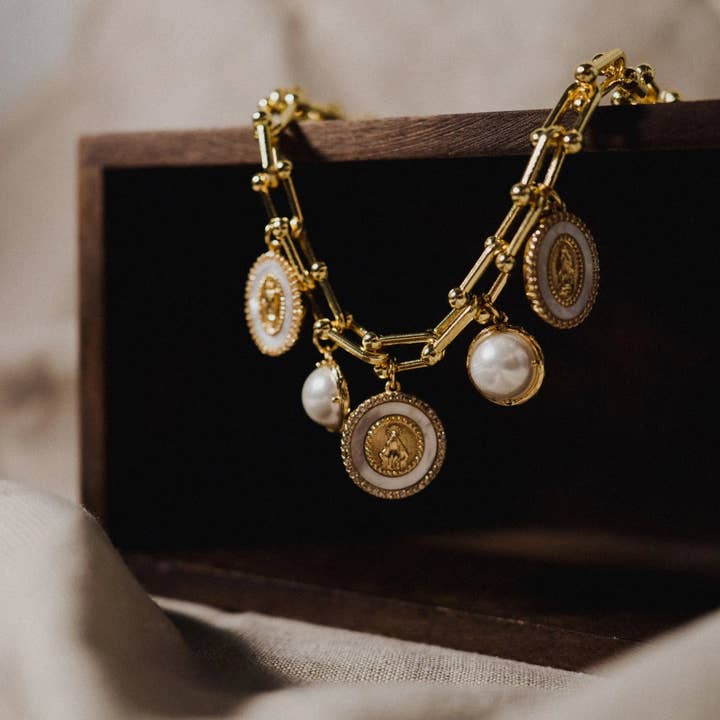 PHOEBE´S - Wholesale Pendant/Charm Necklace - Collar Católico, Colgantes de la Virgen María3