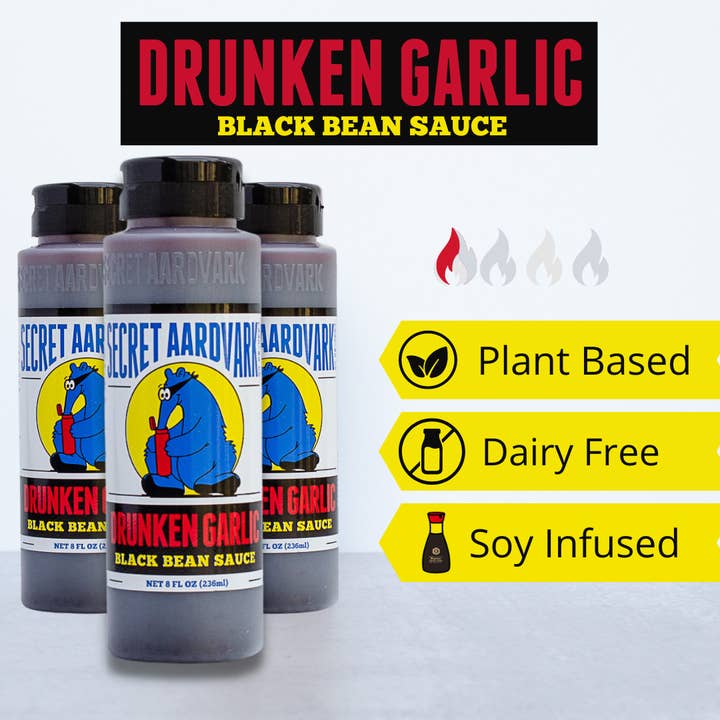 Secret Aardvark Trading Co. - Wholesale Sauce - Drunken Garlic Black Bean Sauce1