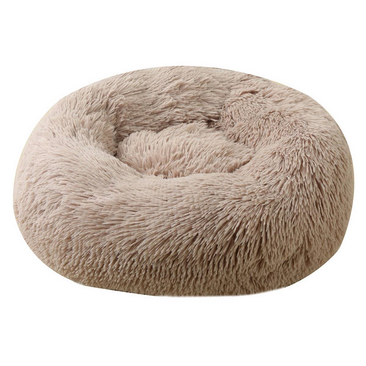 PAWPAWwholesale - Wholesale Pet Bed - Cat/Dog - Fluffy Donut Cat Bed – Plush & Cozy Pet Cushion_CWMM527922
