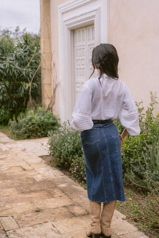 Piti Cuiti – Engroshandel Bluse - Dame – AGATA BRODERET SKJORTE4