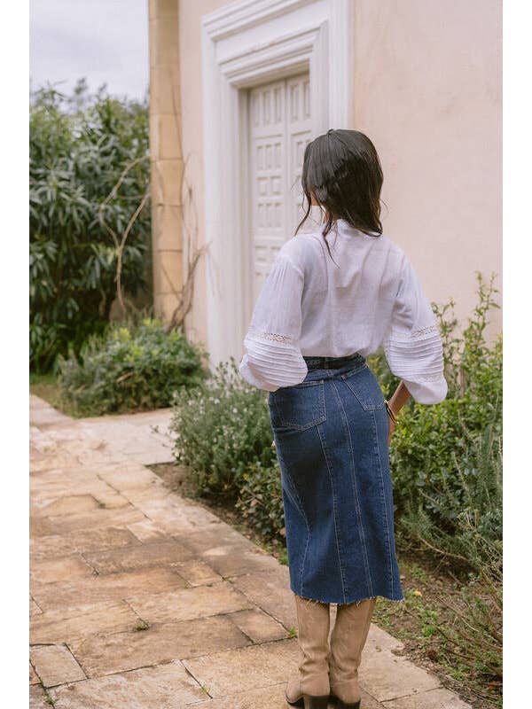 Piti Cuiti - Wholesale Blouse - Women's - AGATA EMBROIDERED SHIRT4