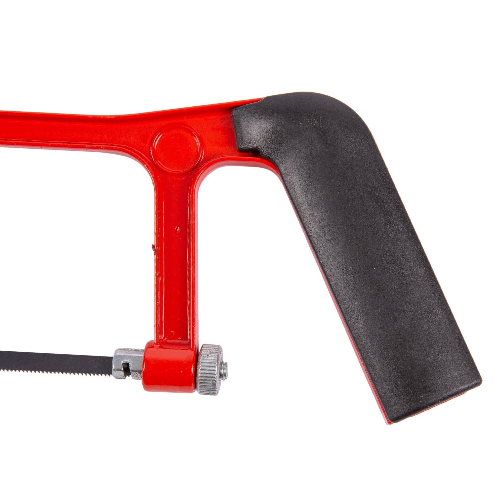 Rinkit Ltd – wholesale Handy tool – Red 15cm Aluminium Junior Hacksaw with Mitre Box - By Blackspur1