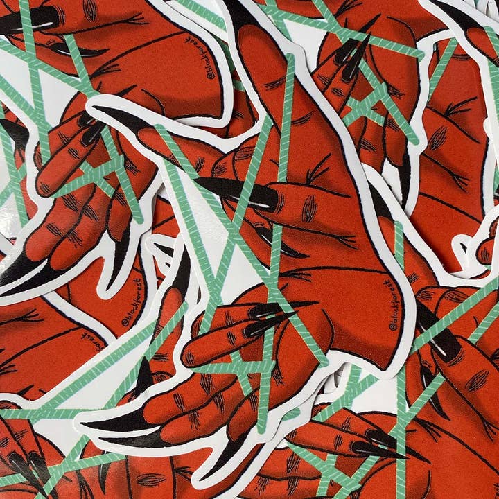 Devils Cradle Vinyl Sticker for wholesale by Blockforest