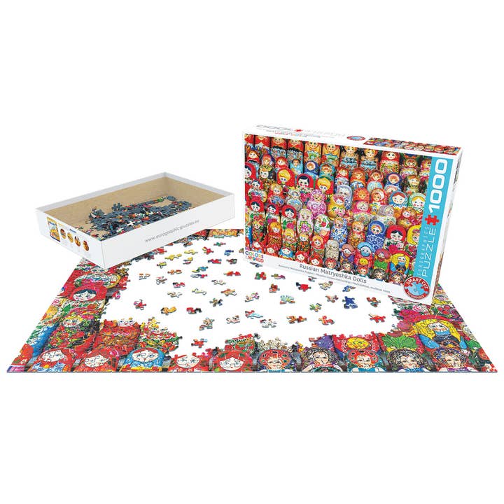 Eurographics Puzzles Europe - Wholesale Puzzle - Adult - Russian Matryoshka Dolls1