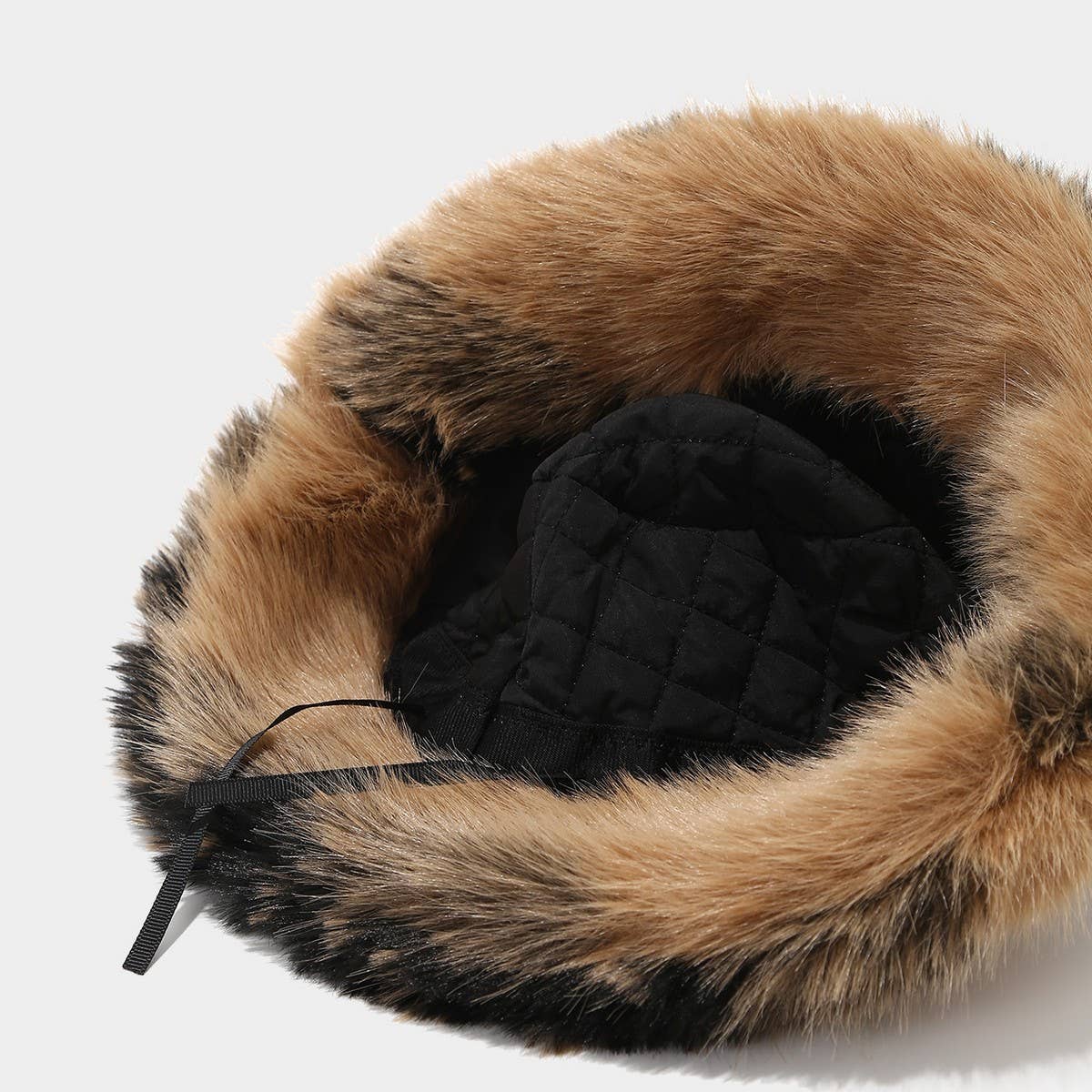 ACCITY - Wholesale Bucket Hat - Women's - Women’s Fuzzy Plush Bucket Hat Winter Warm_CWAH047857