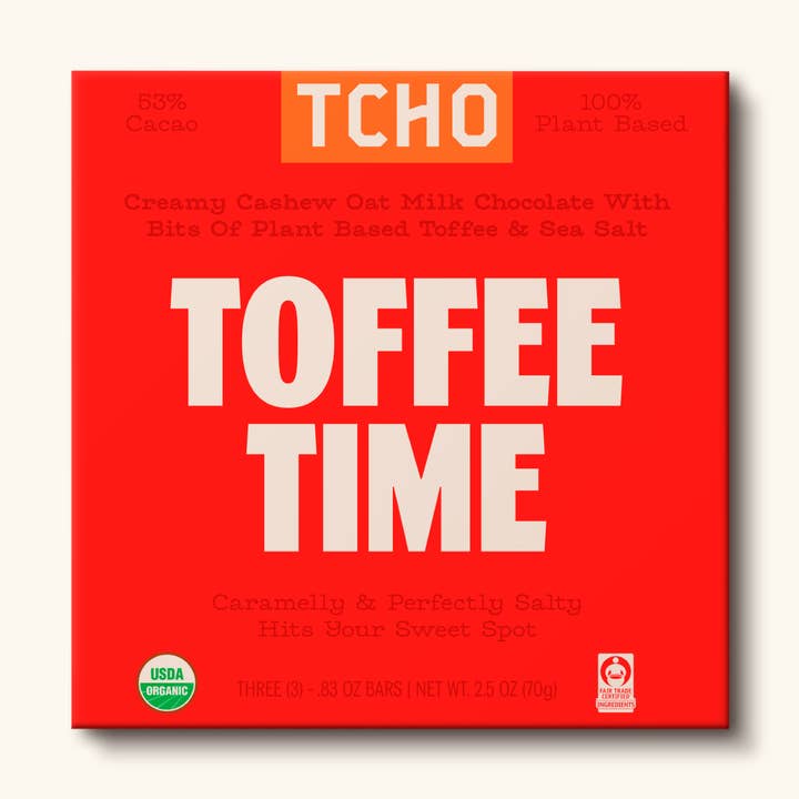 TCHO - Wholesale Chocolate Bar - Toffee Time