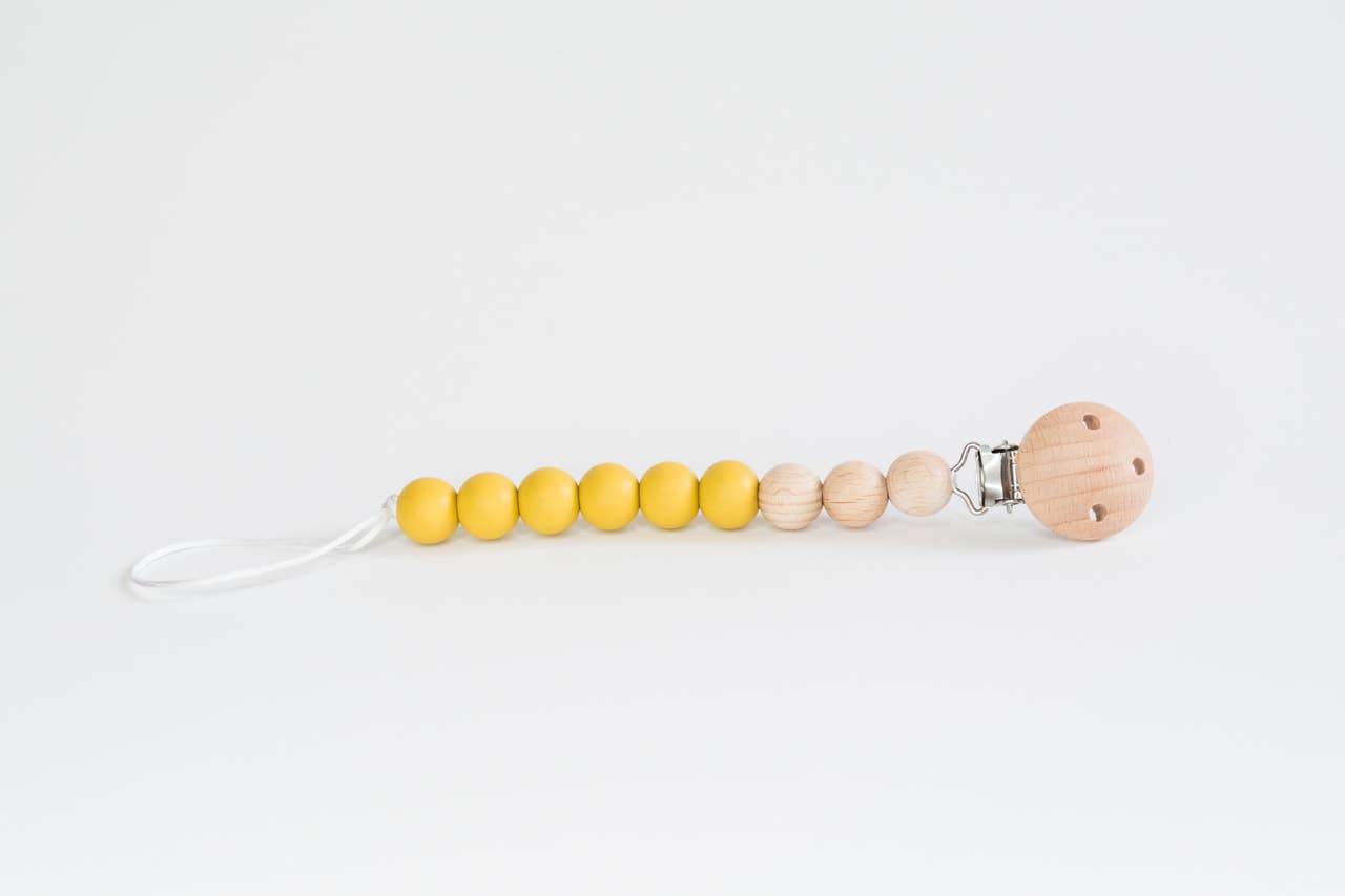 Babeehive Goods - Wholesale Fopspeenclip - Baby - Speenkoord van houten kralen en silicone4