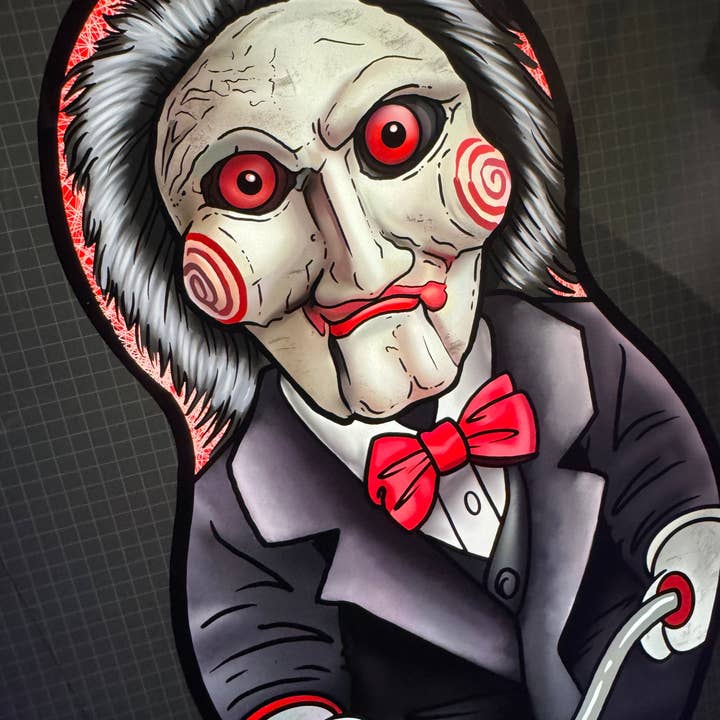 The Cuddle Cult - Wholesale Stuffed/Plush Toy - Kids & Baby - Billy the Puppet SAW Inspired Plush Doll or OrnamentÂ