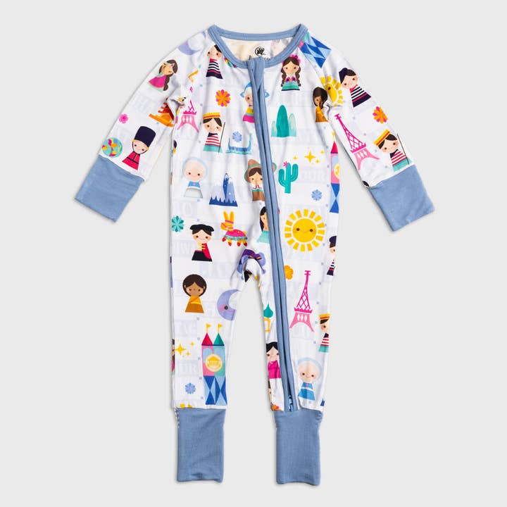 Bam & Stitch - Vente Grenouillère – bébé - Les enfants du monde (cabriolet)4