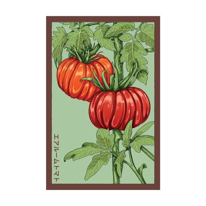 Shido Heirloom Tomato Seeds Packet with Plant Accessories for wholesale by Chive Canada
