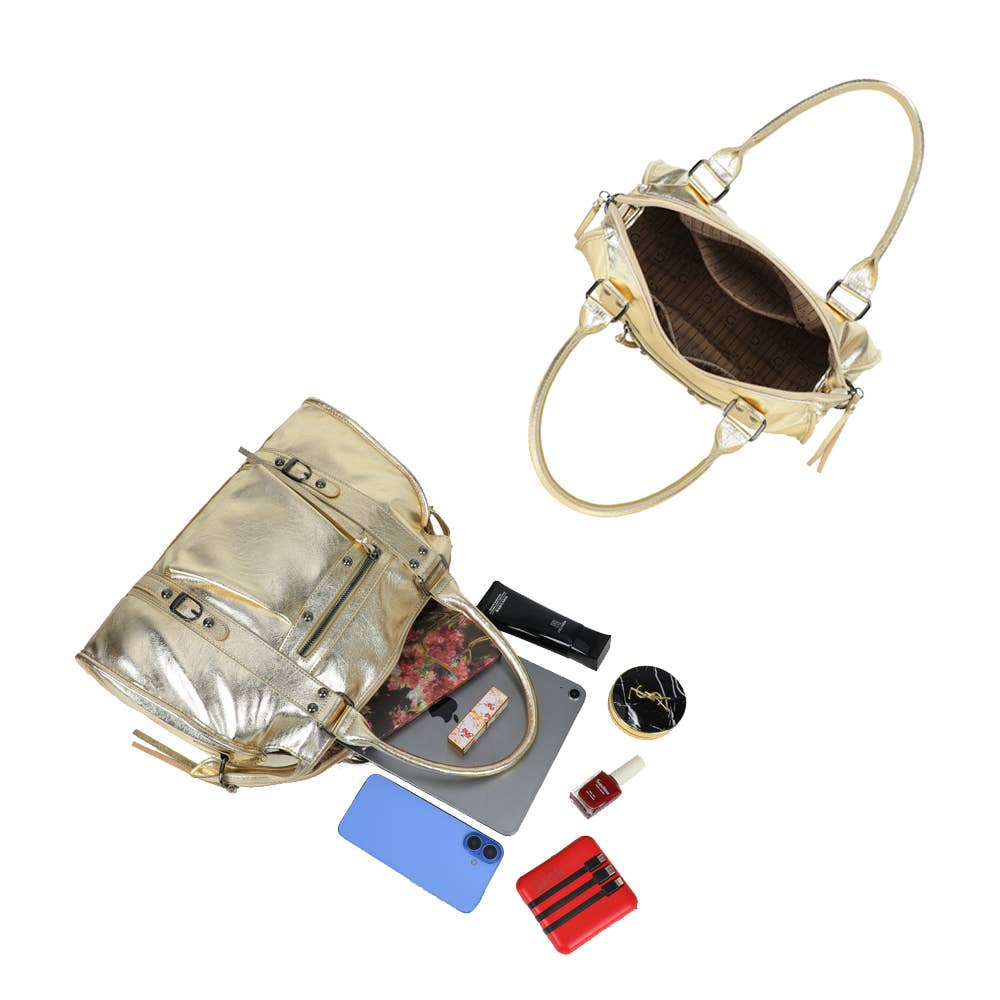 Gallantry - Wholesale Purse/Bag Accessory - Unisex - Skyla Metallic Medium (R-1979-2A)6