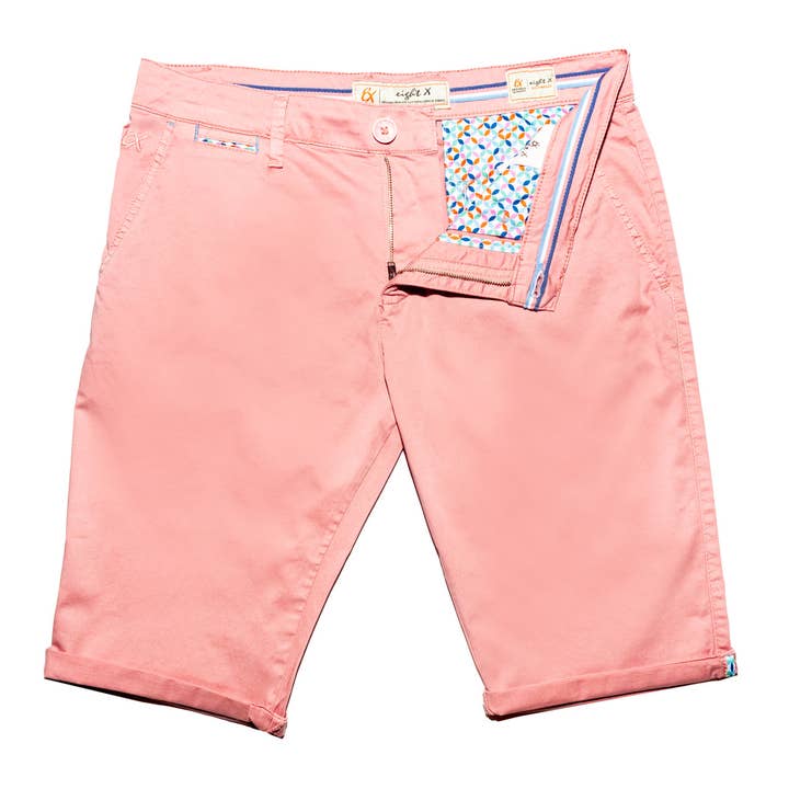 Regalia Chino Shorts - Pink for engroshandel hos EIGHT X