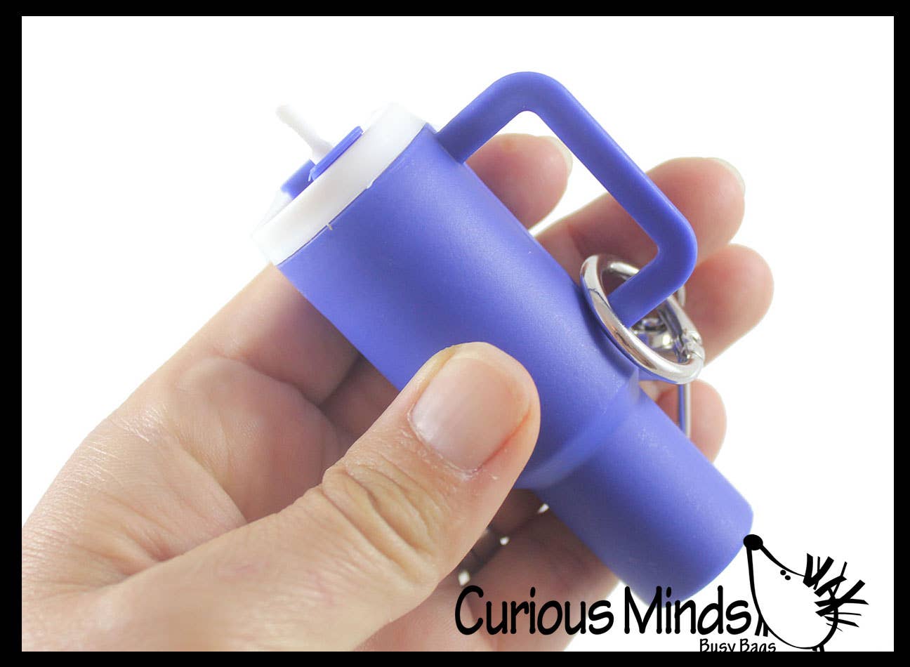 Curious Minds Toys – wholesale Nyckelringar - Dam – Små mini-bägare läppbalsamhållare - plastbehållare7