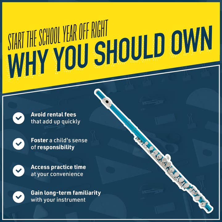 Above Edge - Wholesale Musical Instrument - Flute For Beginners, 16-Key Flute with a Case,2