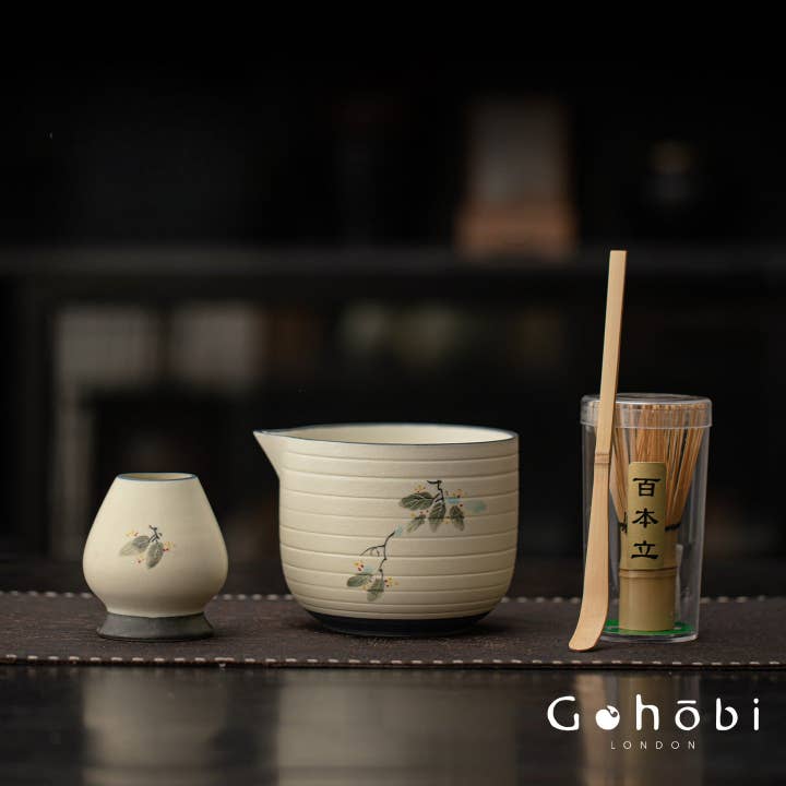 Gohobi Ceramic Matcha Set 120 for wholesale by Gohobi (We cover U.S. import duties)