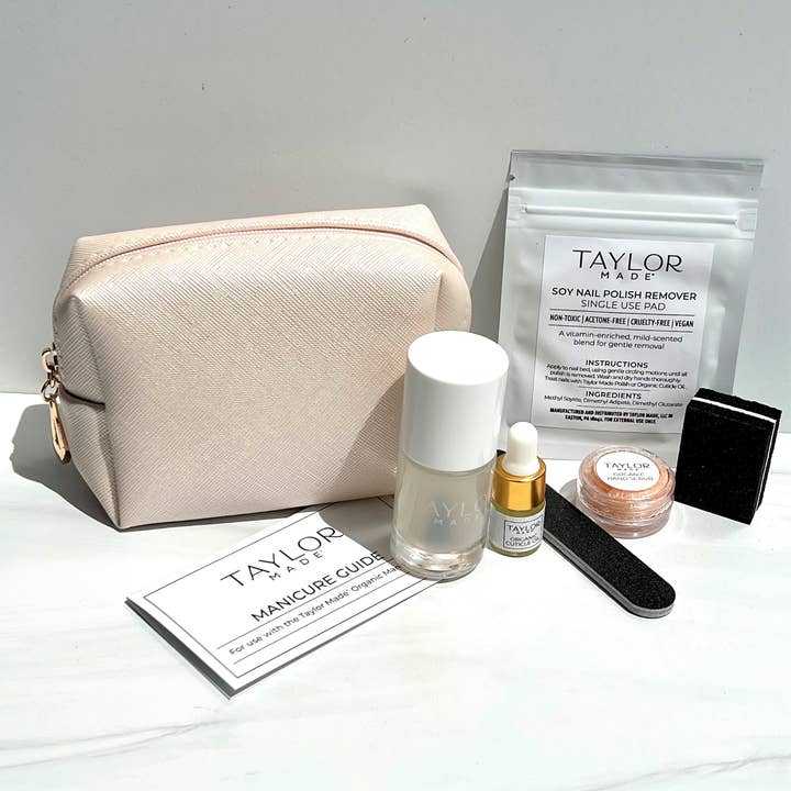 Taylor Made Polish – wholesale Nailcare set – MINI TRAVEL MANICURE SET - IVORY5
