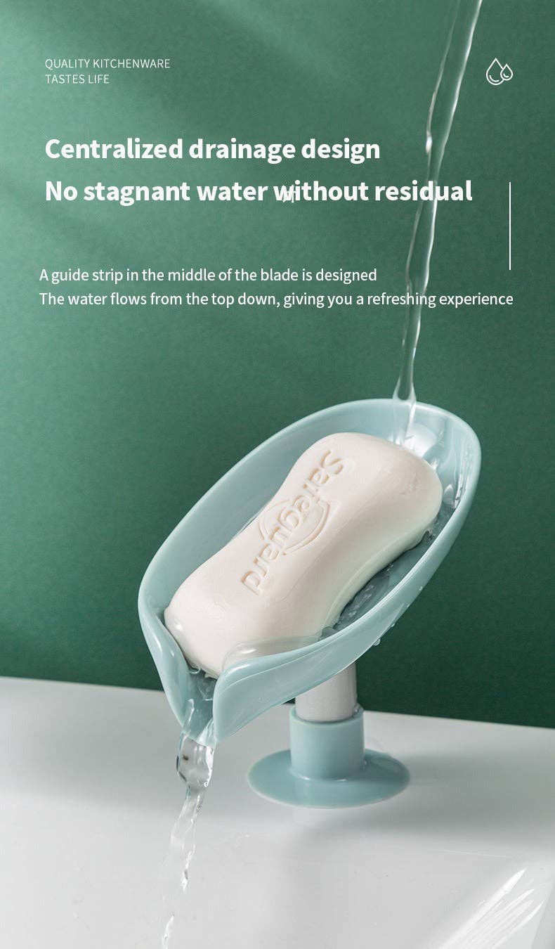 VIGOR - Wholesale Bath Soap Dish - Lotus Leaf Soap Dish Holder(10 Pack)11