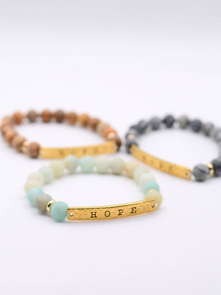 Two and Crew - Faith Based Jewelry & Gifts - Wholesale Beaded Bracelet - Hope Bracelet - Inspirational Faith Jewelry, Christian gift9