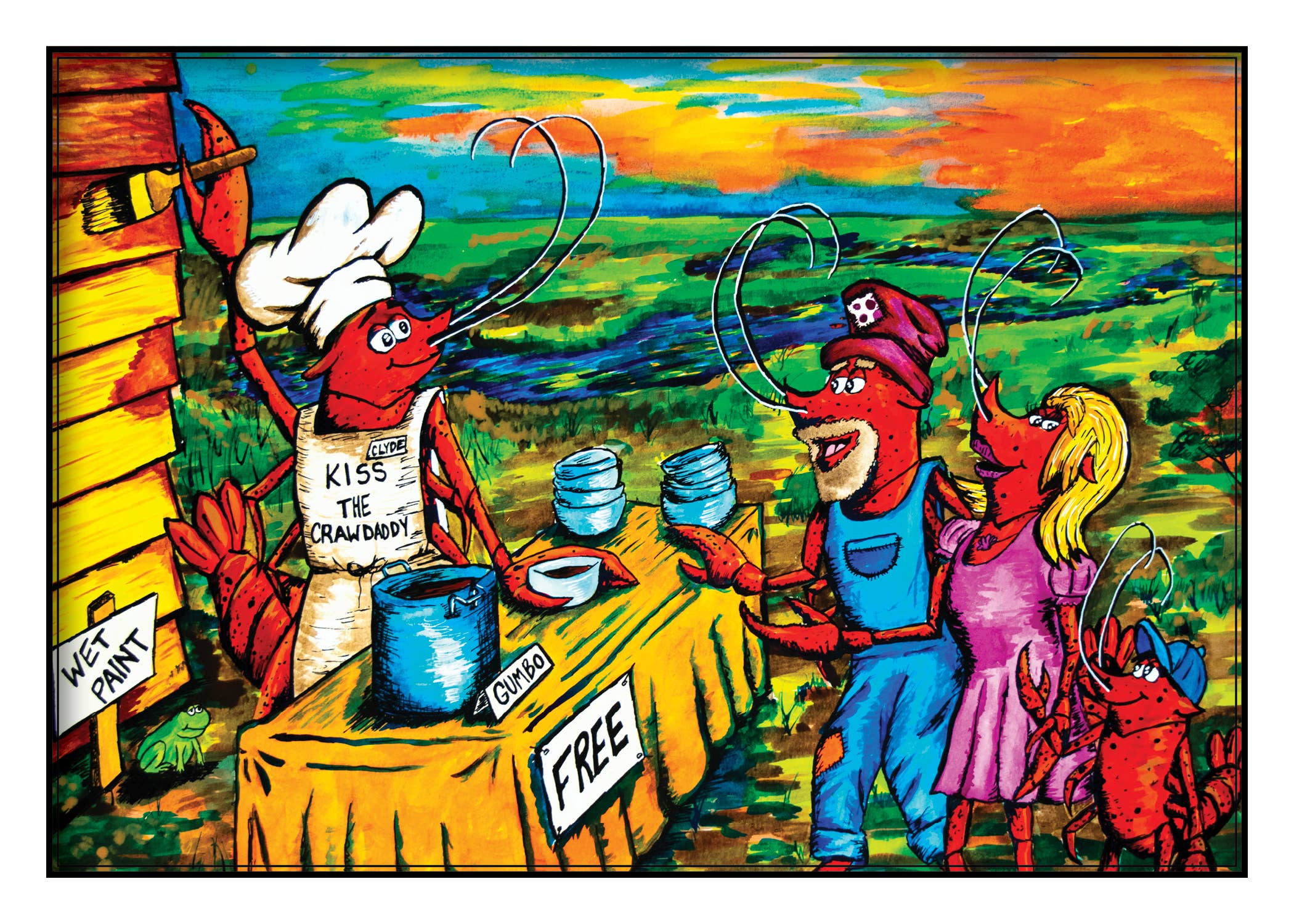 Apple Pie Publishing – Engroshandel Preschool Book (3-5) – Clyde Languster Kongen2