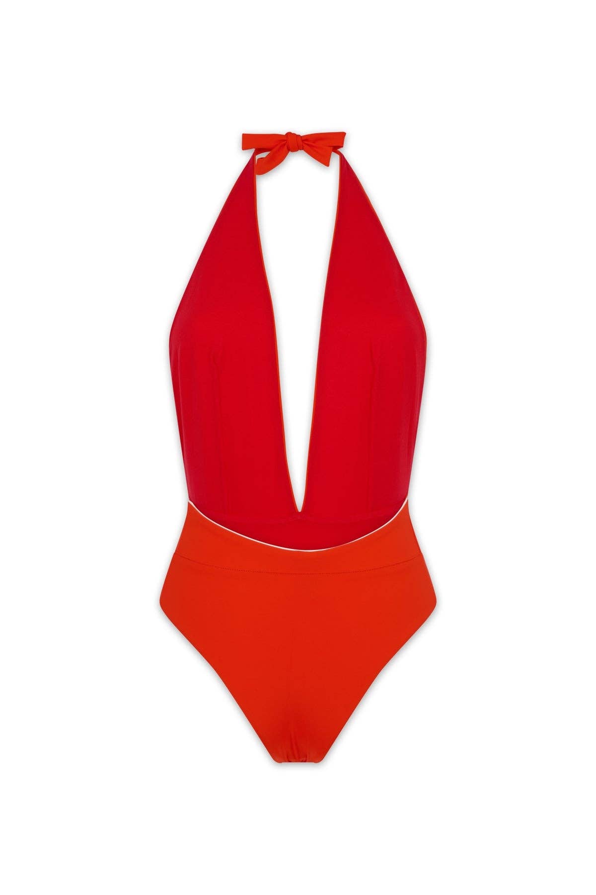 APNEE - Wholesale One Piece Swimsuit - Women's - One-piece swimsuit - The Pure Solid orange2
