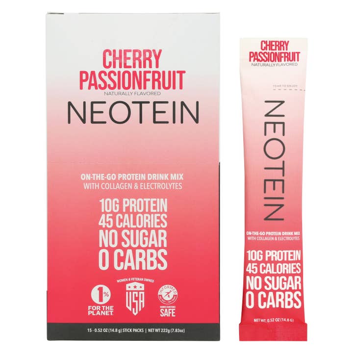 Hydration Drink w/ 10g of Protein, Cherry Passionfruit for wholesale by Neotein