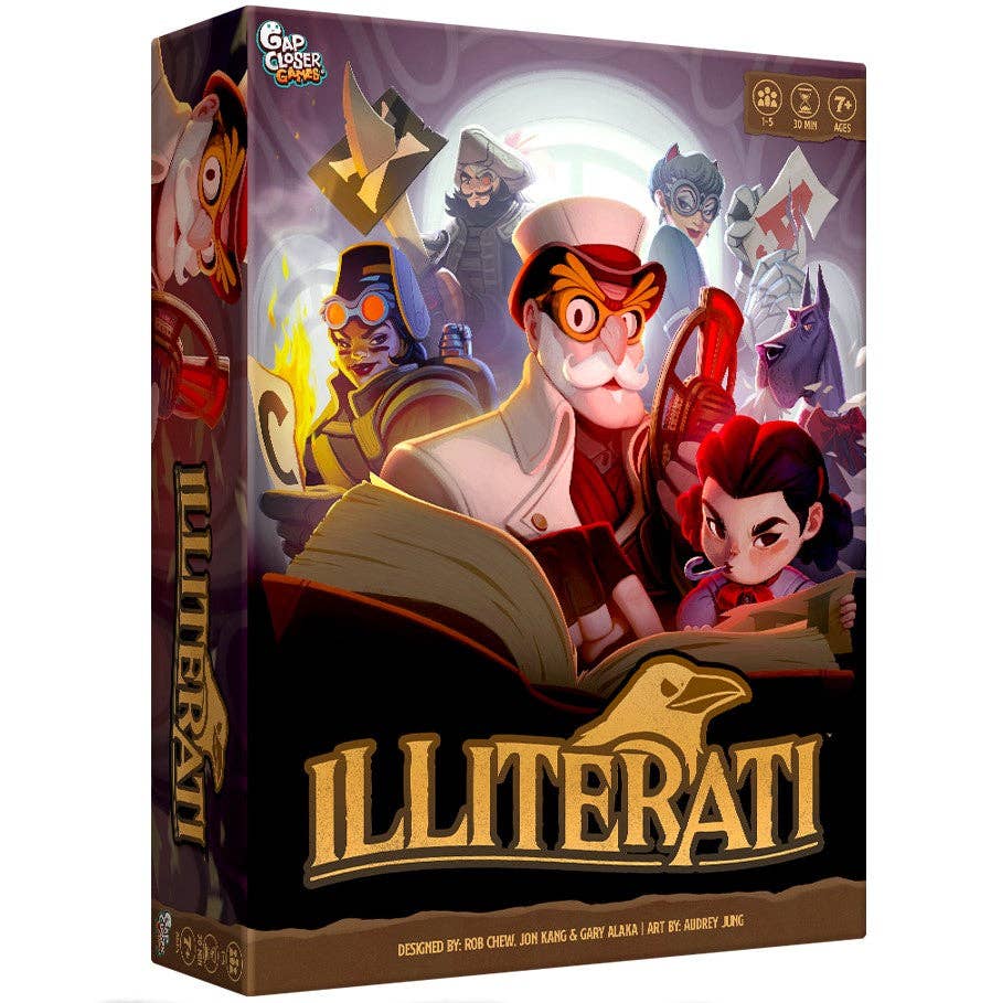 Gap Closer Games - Wholesale Board Game - Illiterati [Standard]0