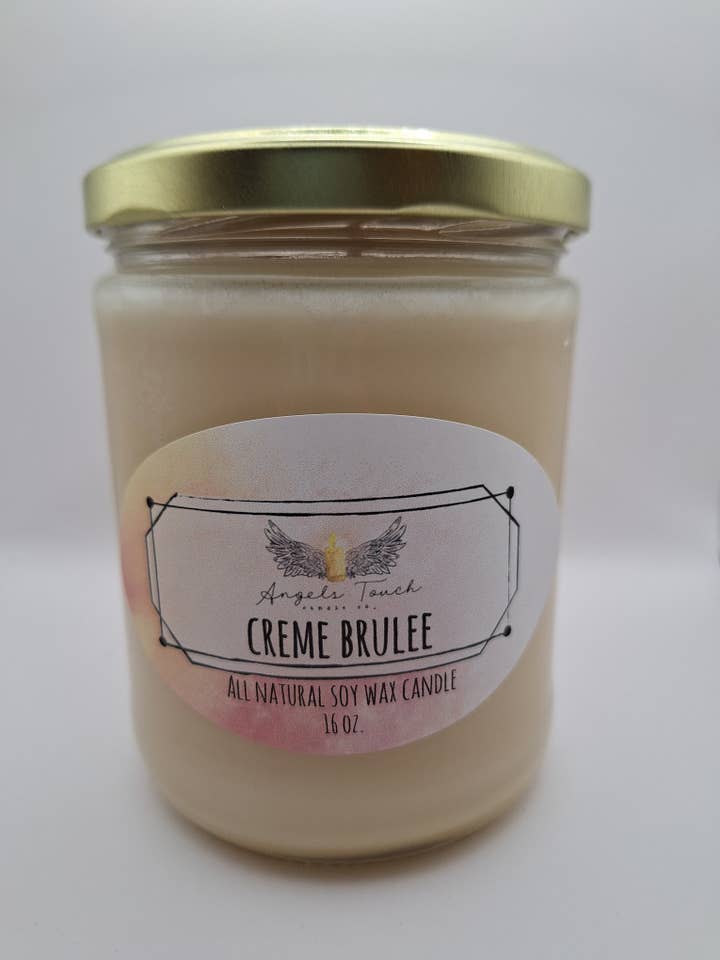 Creme Brulee for wholesale by Angels Touch Candle Co.