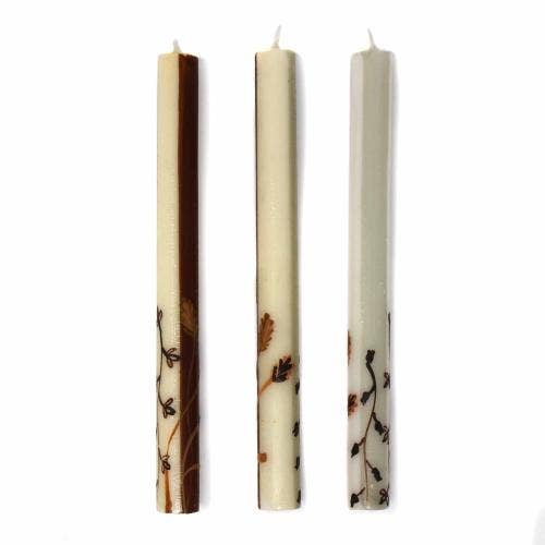 Global Crafts - Wholesale Tapered Candle/Candlestick - Hand Painted Dinner Candles Set - Kiwanja Design3