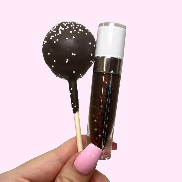 Chocolate Cakepop Gloss for wholesale by Shop Gia Taylor LLC.