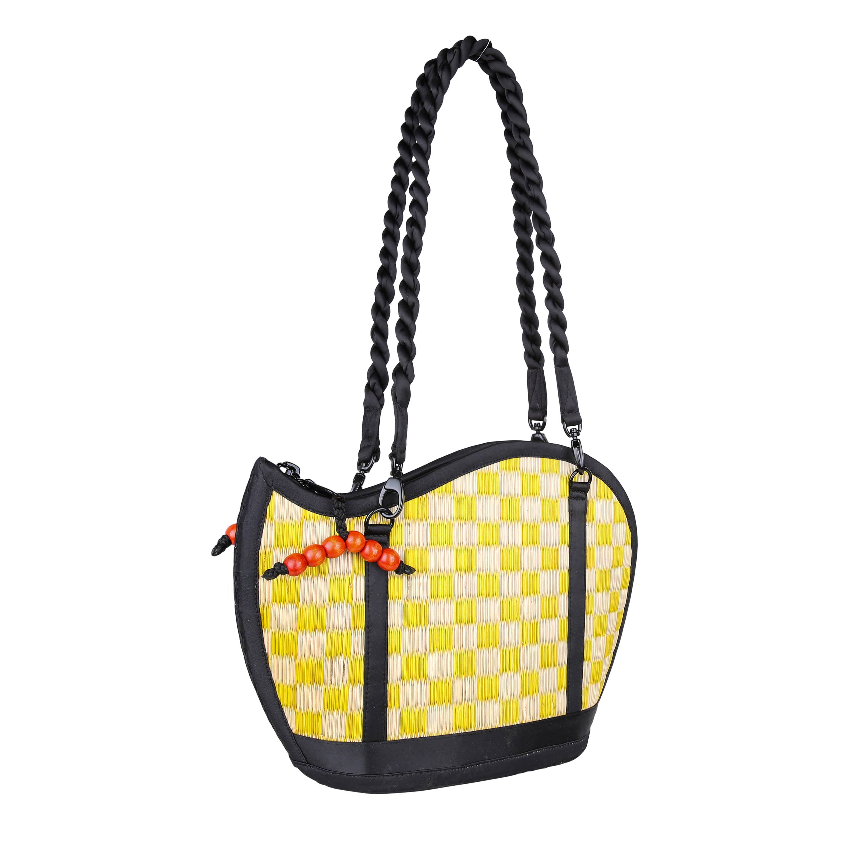 Baskets of Cambodia - Wholesale Crossbody Bag - Women's - Award-Winning Medium Size Asymmetrical Kiri Wave Purse10