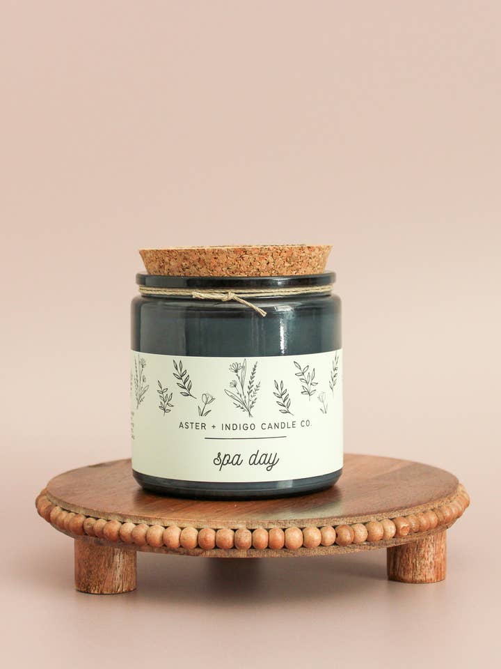 Spa Day | Soy Candle for wholesale by Aster + Indigo Candle Co.