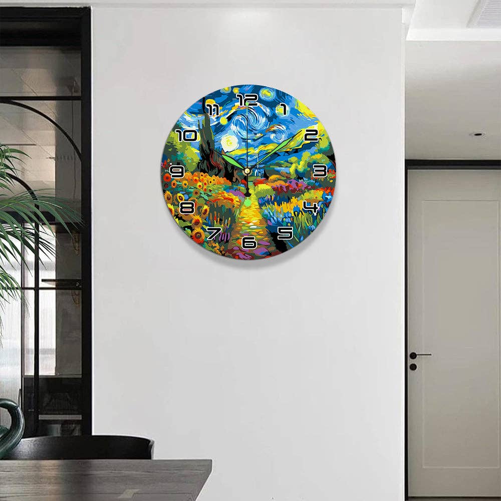 Paint Your Numbers – Engroshandel DIY-hobbysæt – Mal Øjeblikket – Stjernehave Urkit29