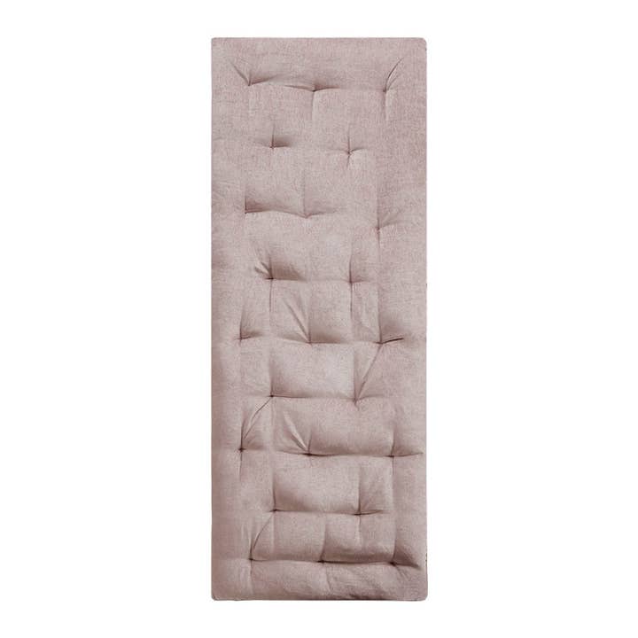 39F Inc. - Wholesale Floor Pillow - Poly Chenille Lounge Floor Pillow Cushion Blush 27' x 74'2