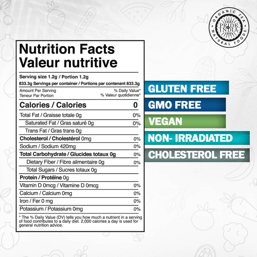 PRIDE INDIA BRANDS – Großhandel Salz – Himalaya-Schwarz-Salz - Grob3
