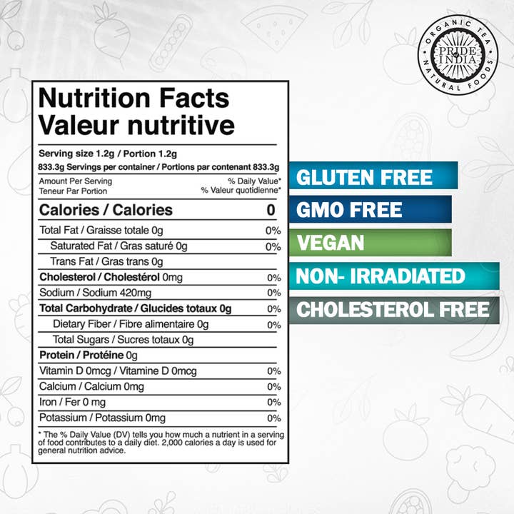 PRIDE INDIA BRANDS – Großhandel Salz – Himalaya-Schwarz-Salz - Grob3