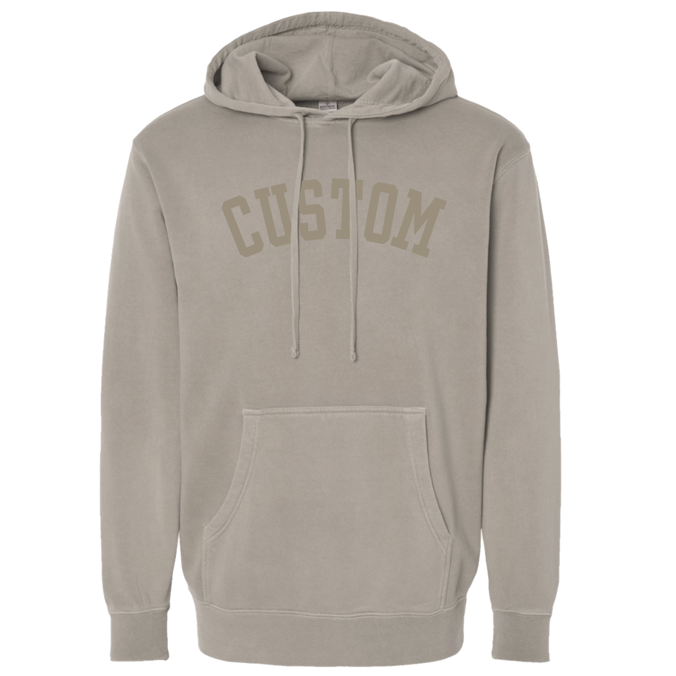 Jupmode - Wholesale Hoodie - Unisex - Custom Puff Print Tone on Tone Hoodie3