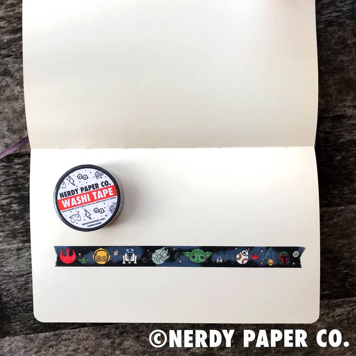 NERDY PAPER CO. – wholesale Washi tape – STAR WARZ WASHI TAPE | MT0091