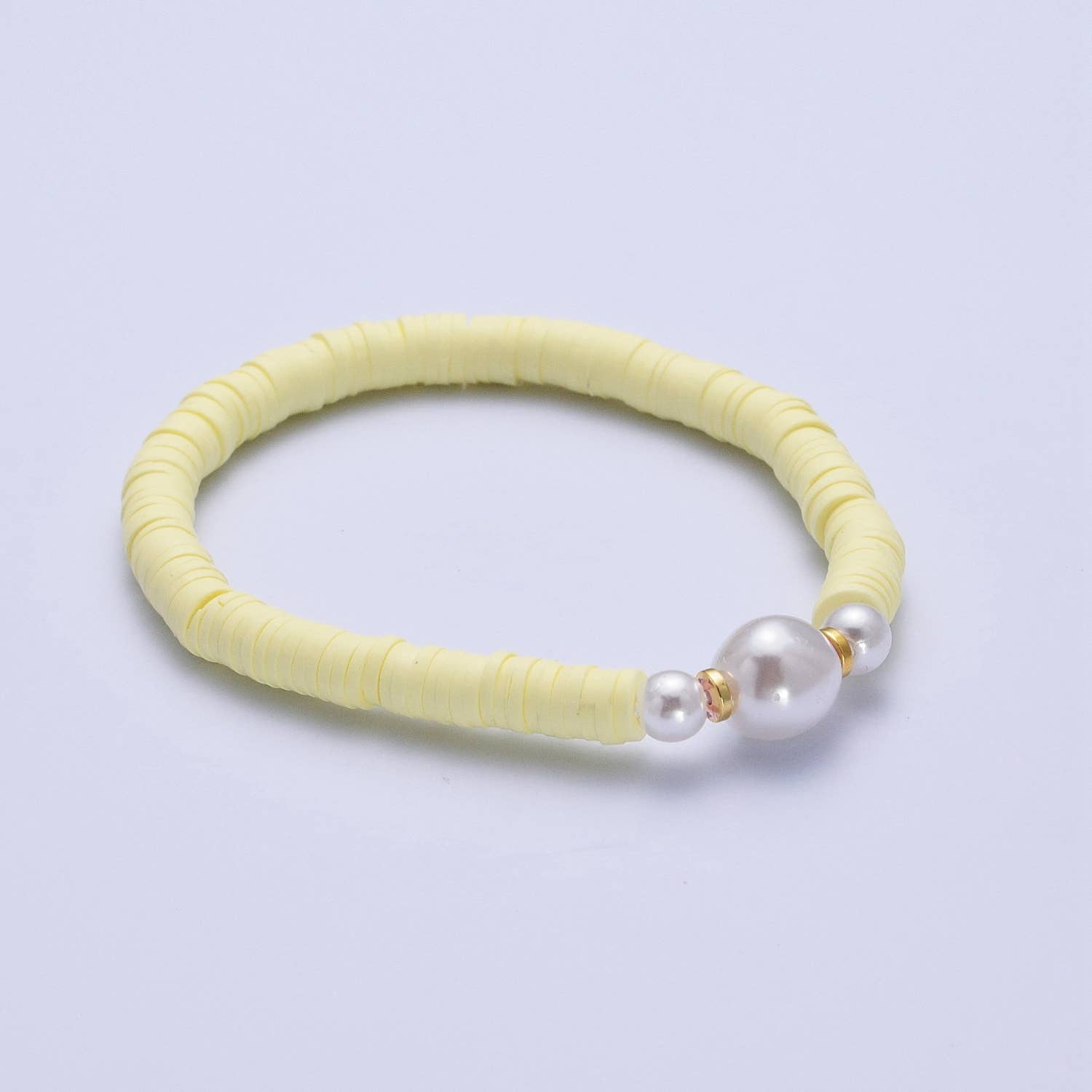 Aim Eternal - Wholesale Beaded Bracelet - Colorful Surfer Bracelet Heishi Pearl Handmade Beads brct1285