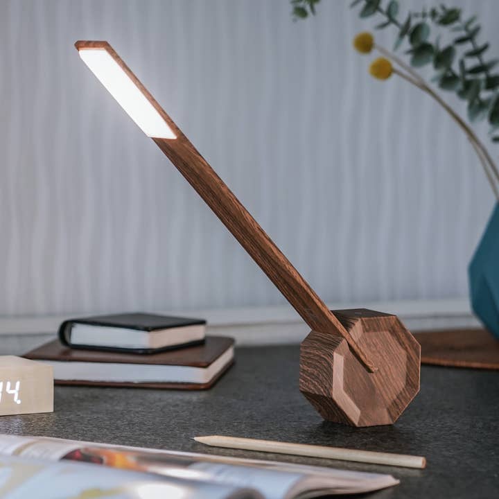 Gingko Design - Wholesale Accent/Desk Lamp - Octagon One Portable Desk Light6