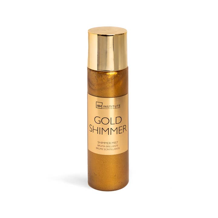 Aquarius Cosmetic SLU - Wholesale Body Glitter/Shimmer - IDC INSTITUTE GOLD SHIMMER MIST 150ml
