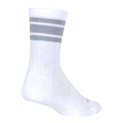 Throwback White Socks for wholesale by SockGuy